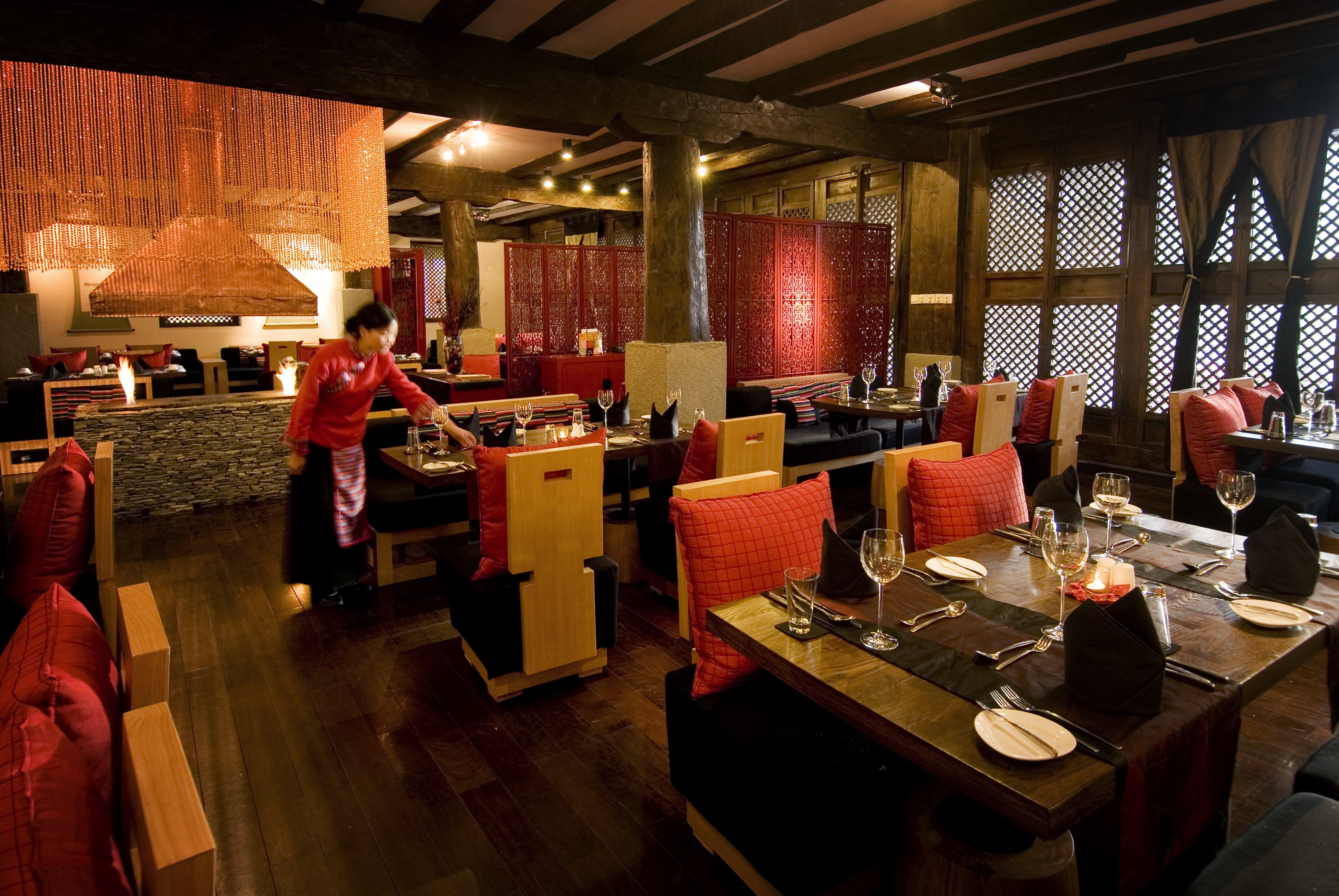 Banyan Tree Ringha Hotell Shangri-La Restaurant bilde